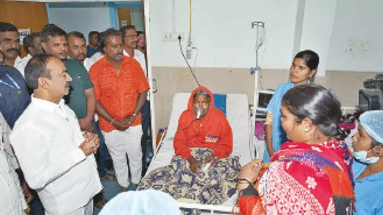 MP Eatala put off by state of govt hospital