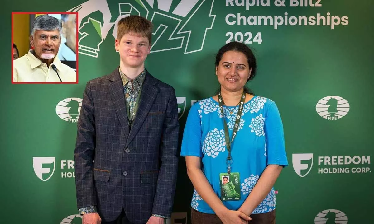 Chandrababu Congratulates Koneru Humpy on World Rapid Chess Championship