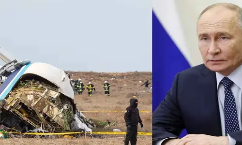 Sorry, says Putin over Azerbaijan crash