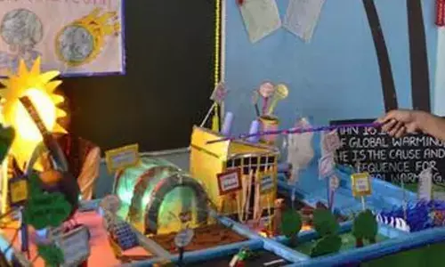 District-level science fair on January 4