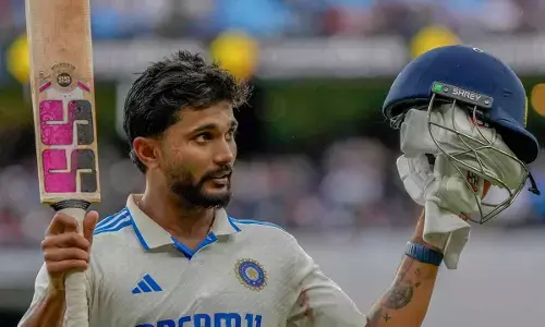 Reddy’s maiden ton keeps India afloat