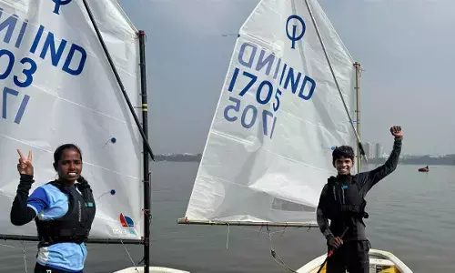 Govardhan, Thanuja triumph at Telangana State Sailing Championships