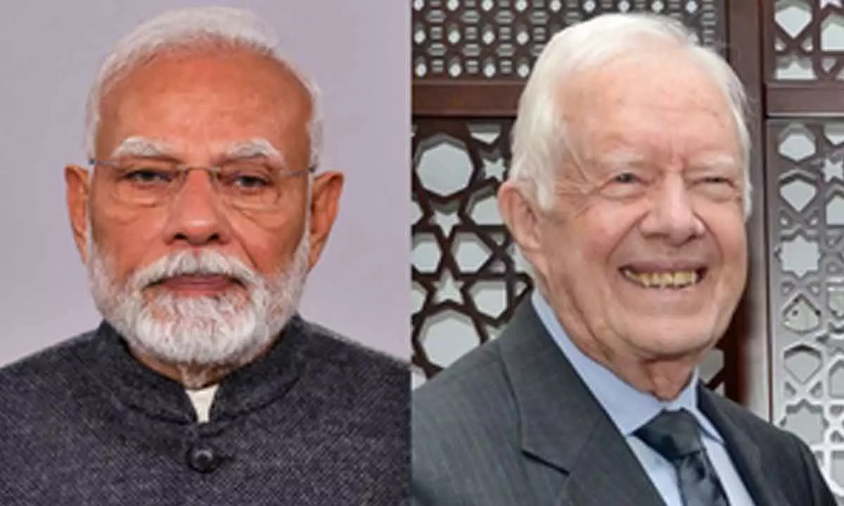 Statesman of great vision: PM Modi pays tribute to former US Prez Jimmy Carter