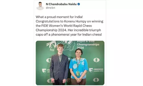 Guv, Naidu, Pawan congratulate Humpy