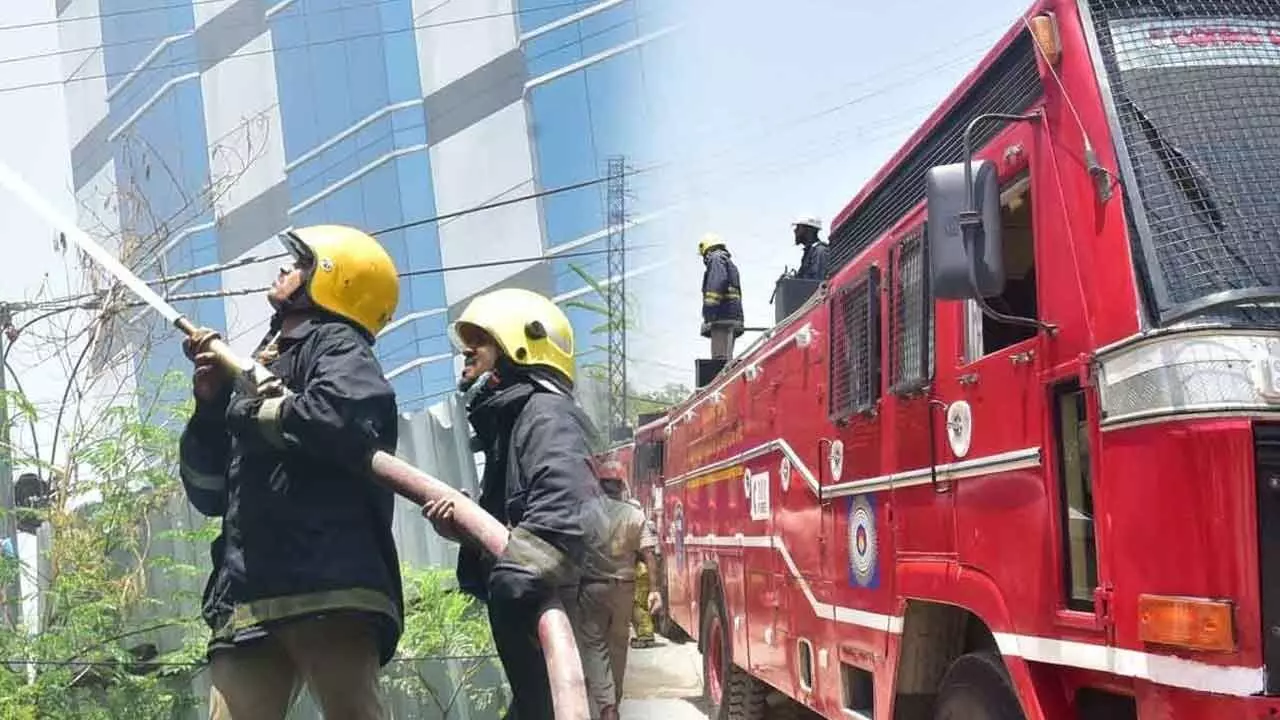 Alert and agile firefighters doused multitude fires across TG State: DG Nagi Reddy