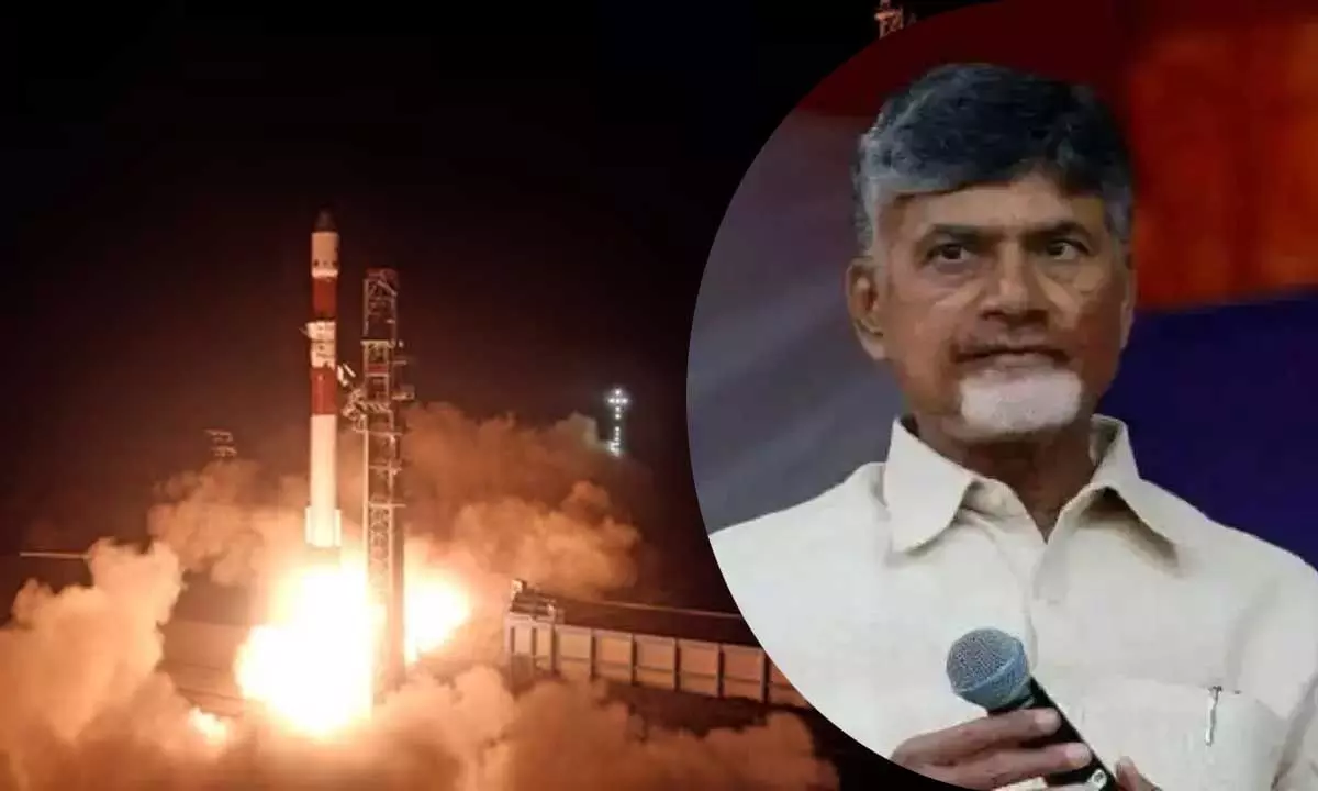 Chandrababu hails successful launch of PSLV-C60 from Sriharikota