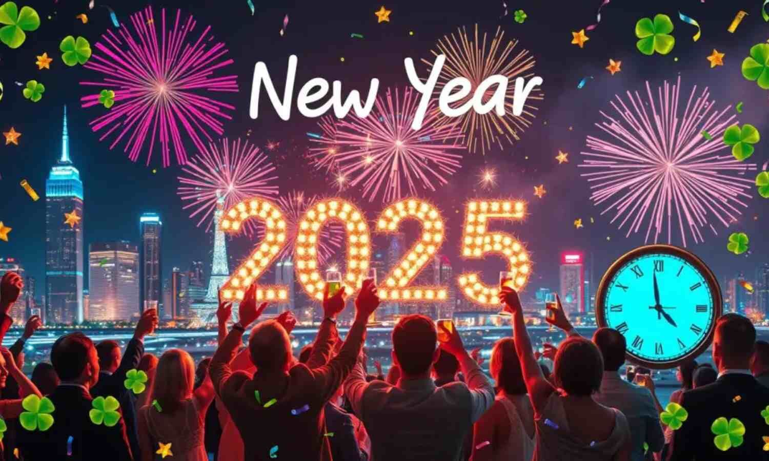 Happy New Year 2025 Wishes English, Telugu & Hindi Quotes to Celebrate