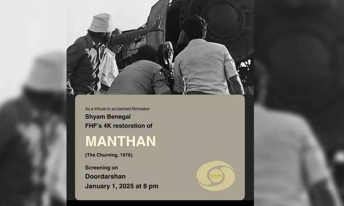 Doordarshan to Air 4K Restored Version of Manthan as Tribute to Shyam Benegal