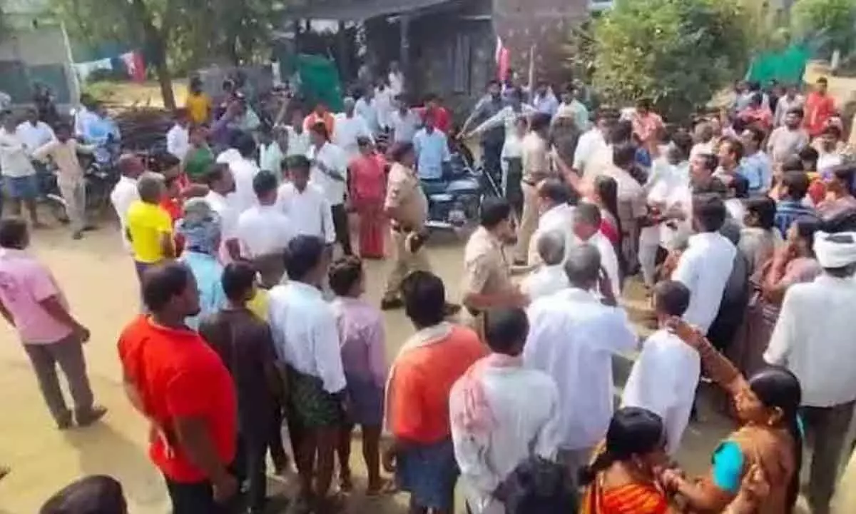 Tension Erupts in Patinayak Thanda, Warangal Over Village Merger Proposal