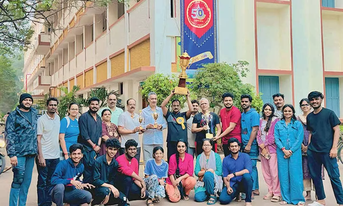 Krishna varsity students excel in cultural competitions