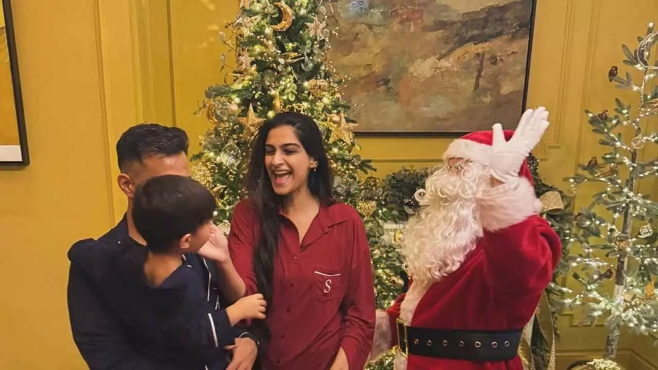 Sonam Kapoor spends family time in this English countryside