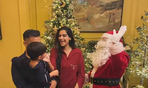 Sonam Kapoor spends family time in this English countryside