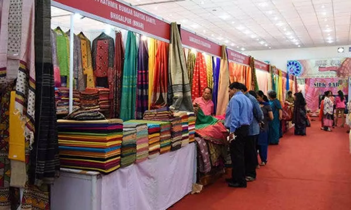 Handloom textile exhibition from January 2