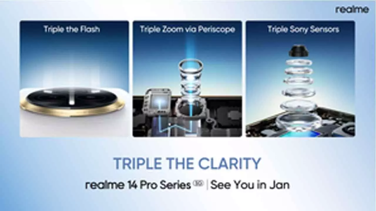 realme 14 Pro Series 5G to feature worlds first triple flash camera