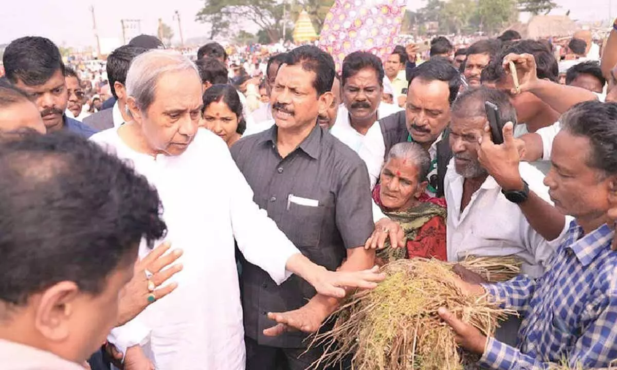 Farmers losing faith in BJP govt: Naveen