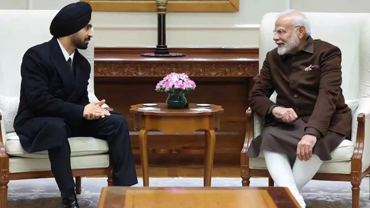 Diljit Dosanjh shares his perspective on Mera Bharat Mahaan with PM Modi