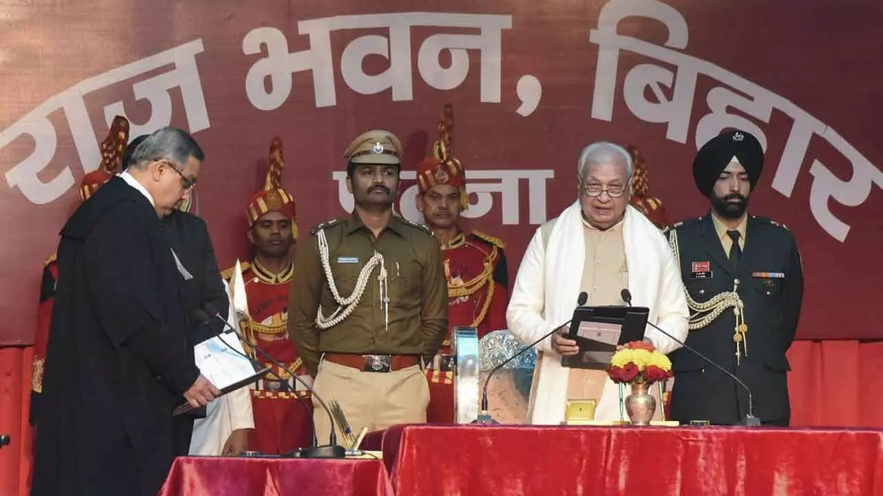 Arif Mohammad Khan sworn in as Bihar Governor