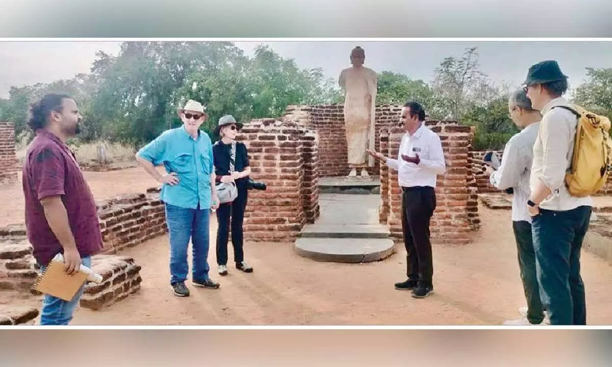 Experts of Buddhism visit Nagarjunakonda Museum