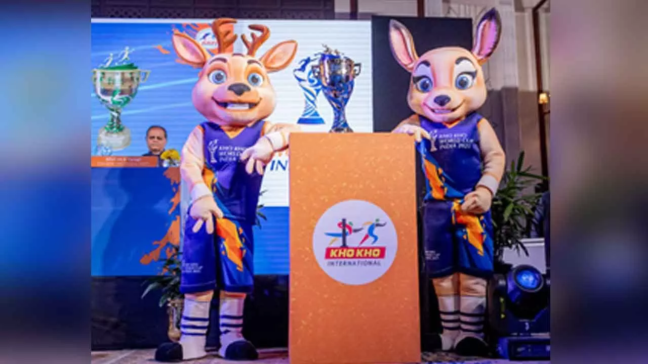 KKFI unveils trophy, mascots for inaugural Kho Kho World Cup