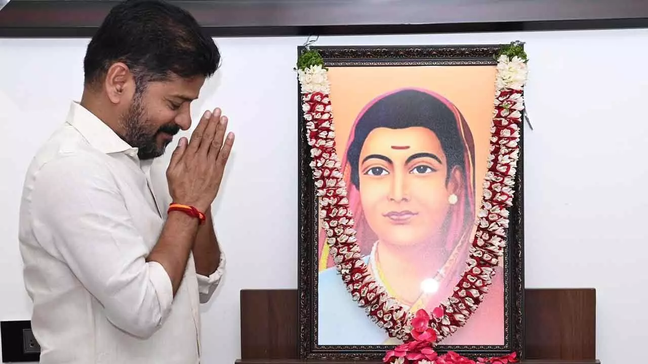 Chief Minister Revanth Reddy Pays Tribute to Savitribai Phule on Her Birth Anniversary