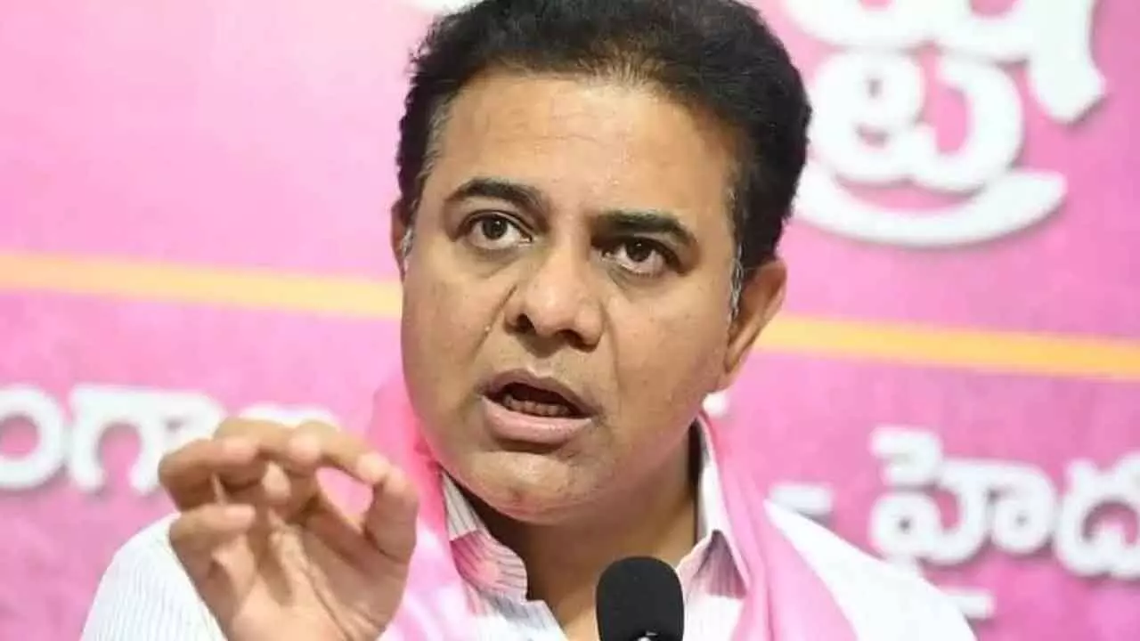 KTR slams govt for seeking declaration from farmers