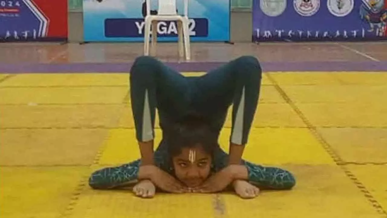 UoH student wins gold in CM Cup’s Yoga championship