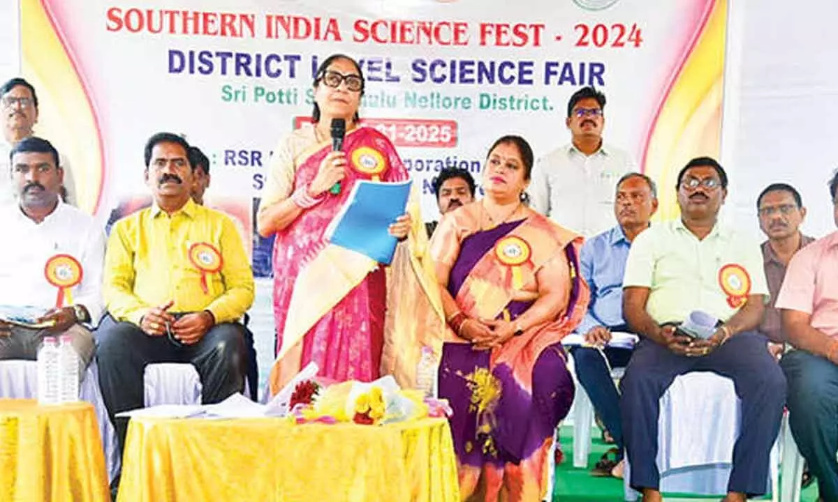 Develop interest in science, ZP chief asks students