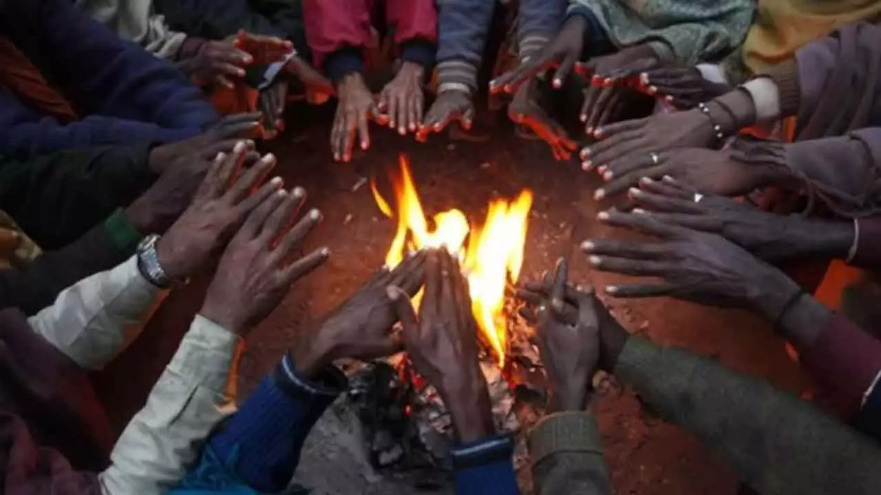 Cold Snap Grips Telugu States: Temperatures plummet in Telangana , AP