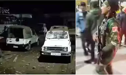 Mob attacks SP office in Manipur