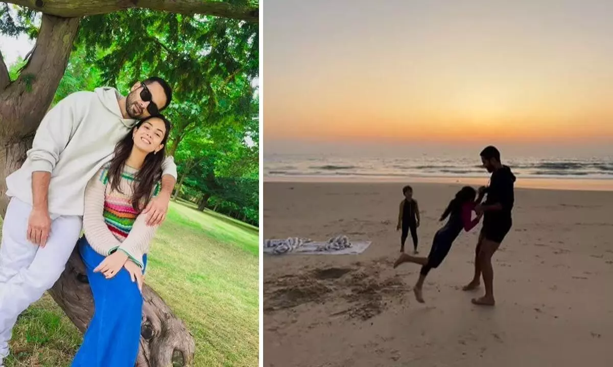 Shahid Kapoor, Mira Rajput share glimpses of their Maldives getaway