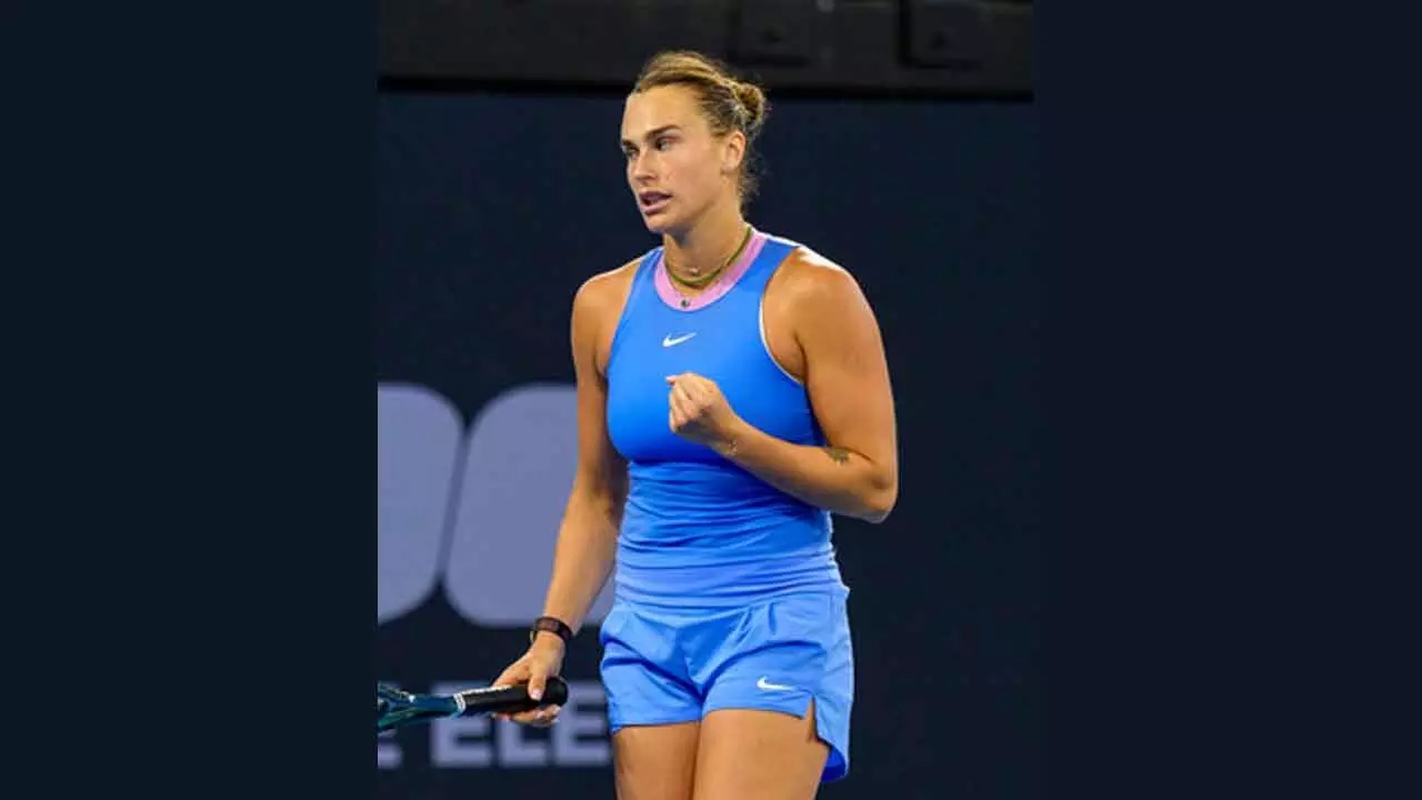 Sabalenka holds off Kudermetova to win first Brisbane title