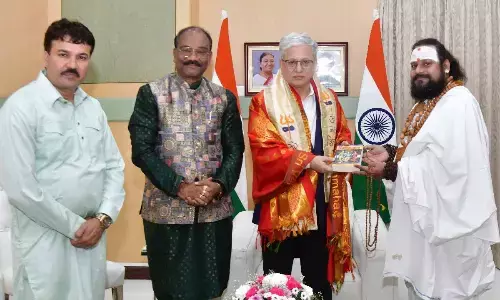 Dr. Sadguru Dayanidhi Meets Governor Jishnu Dev Varma at Raj Bhavan, Hyderabad