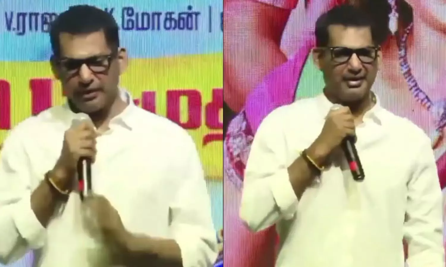 Vishal Struggles with Illness at Madha Gaja Raja Pre-Release Event