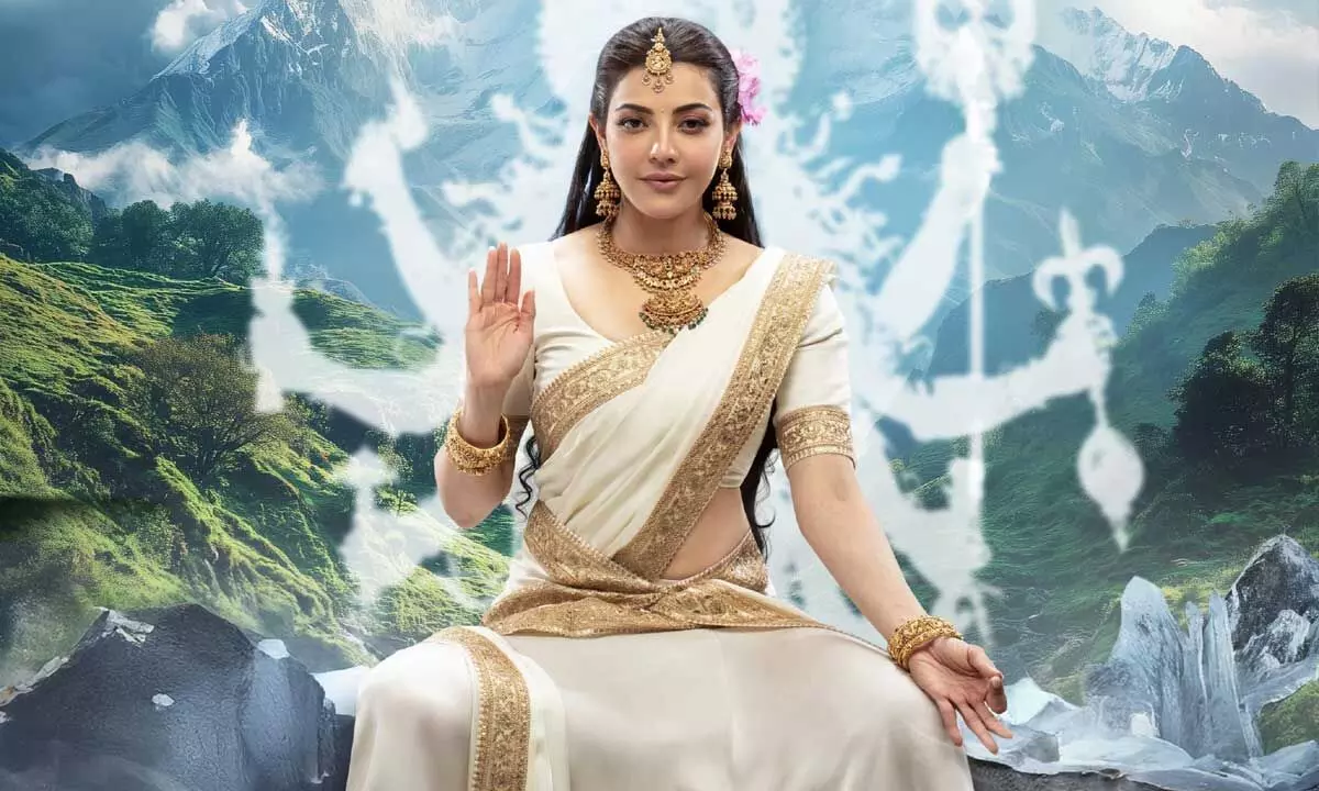 Kajal Aggarwal FL as Parvathi Devi from ‘Kannappa’ unveiled