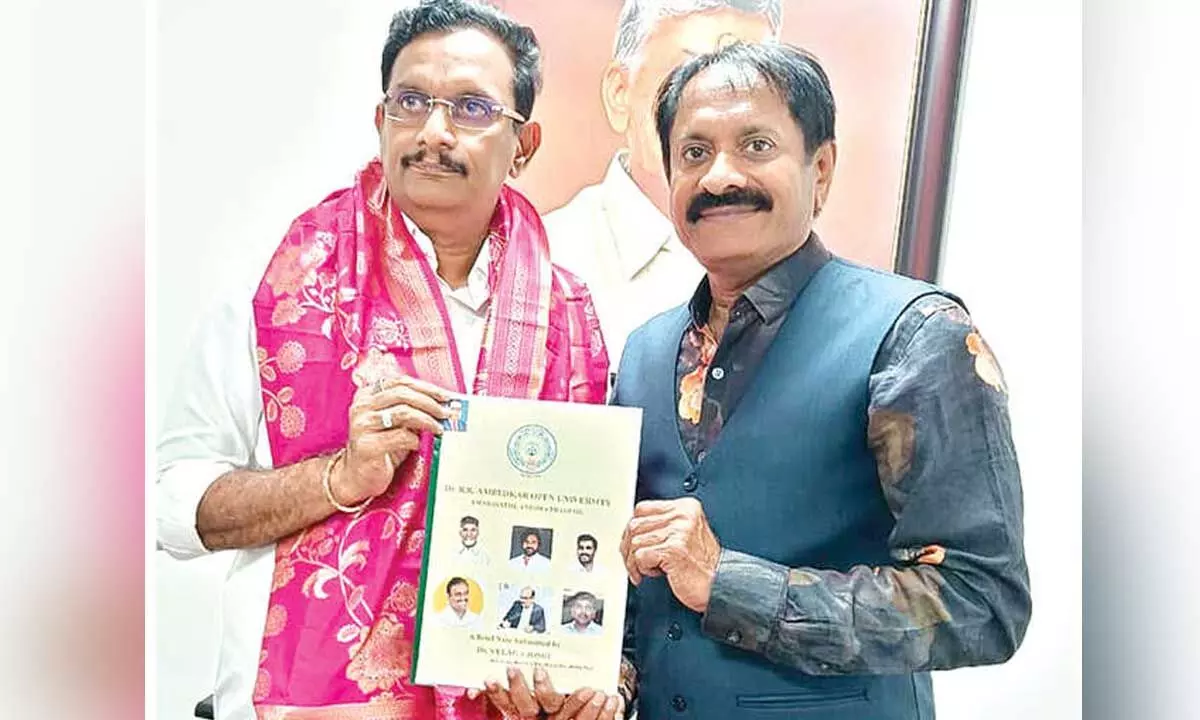 MP assures to set up Ambedkar Open varsity in AP