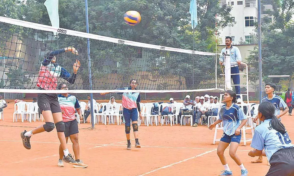 School Games national volleyball tourney begins