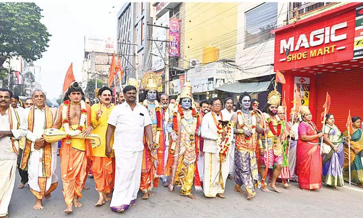 Devotion marks Nagara Sankeerthanam