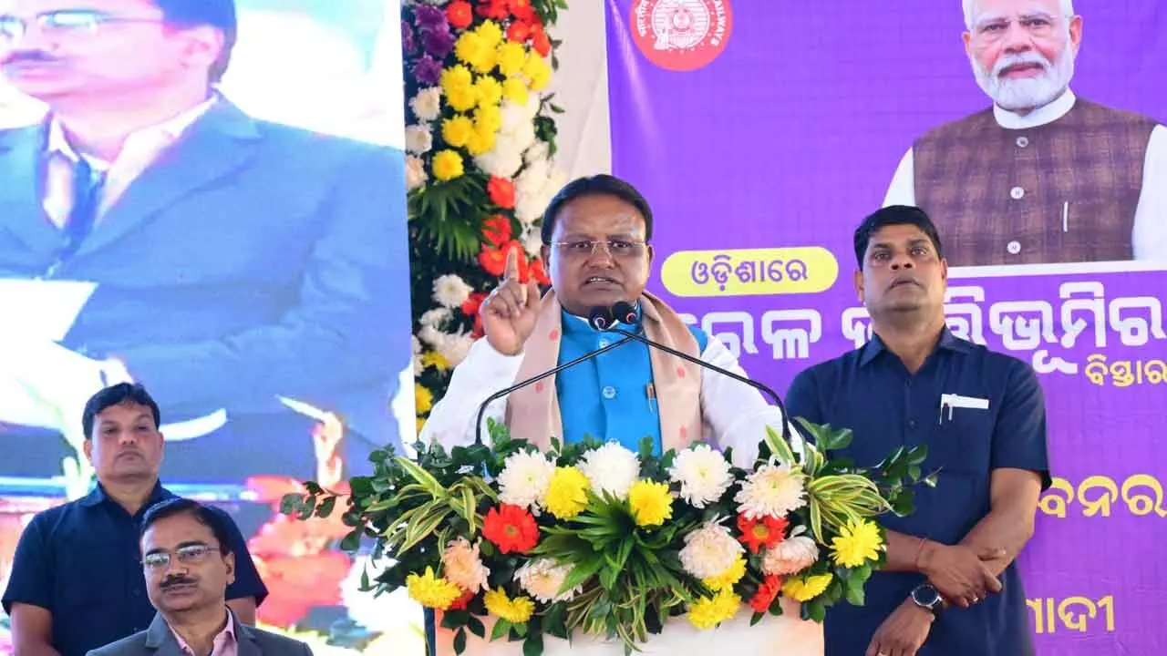 PM lays foundation of Rayagada Rly Division