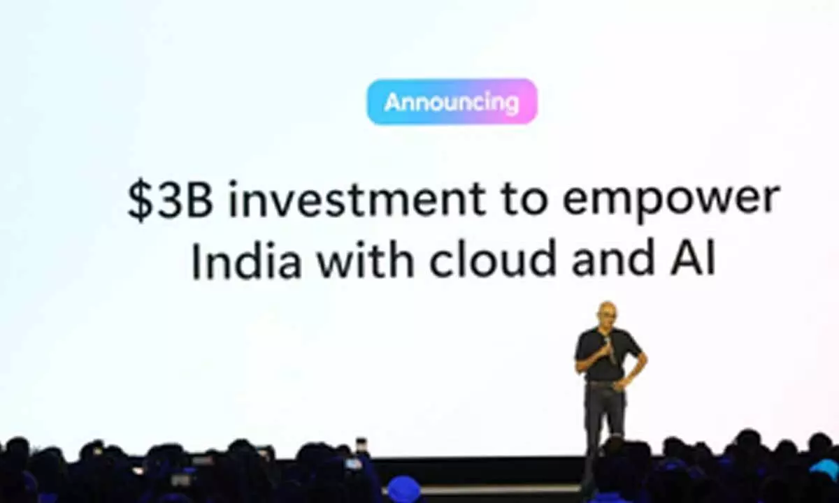 Satya Nadella announces $3 billion investment to boost AI, cloud infrastructure in India