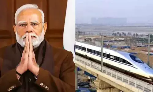 Time not far for first bullet train to run in India, says Modi