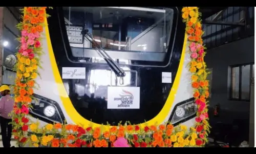 Bengaluru Metro Receives First Made-in-India Driverless Trainset