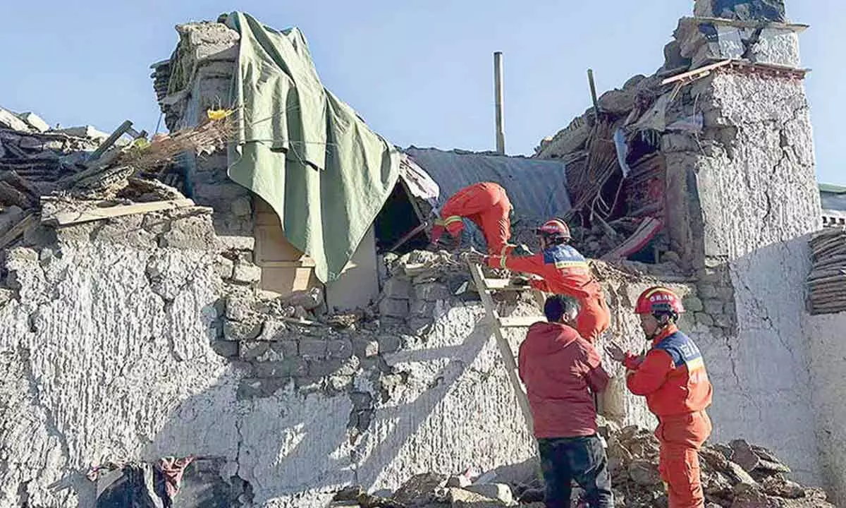 95 killed as deadly quake rocks Tibet