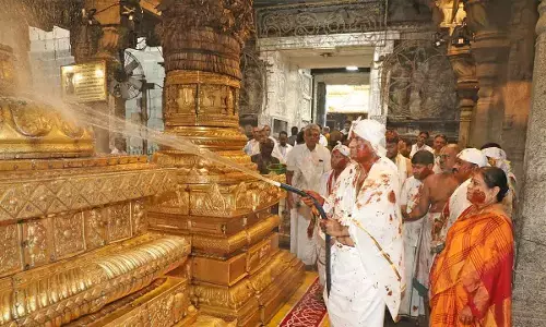 Koil Alwar Tirumanjanam performed ahead of Vaikunta Ekadasi