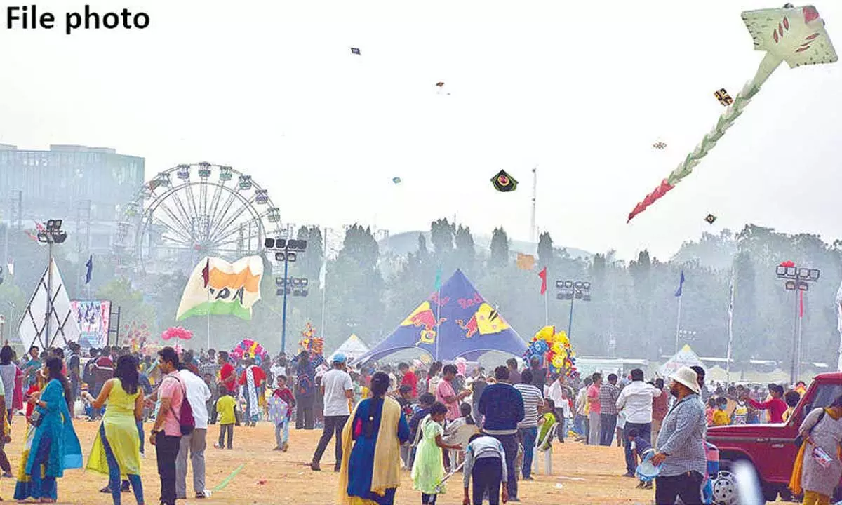 Int’l kite, sweet festival all set for a flying start