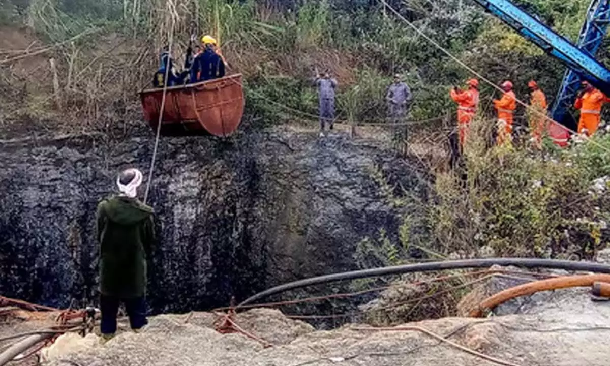 Rescue Efforts Intensify For Trapped Workers In Assam’s Illegal Coal Mine