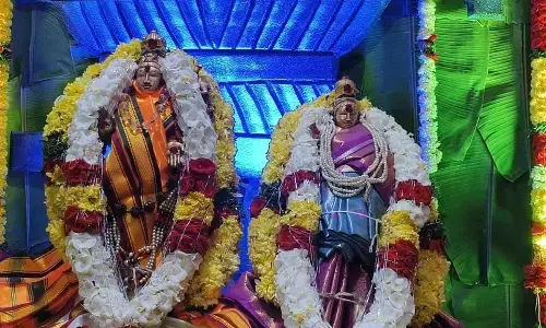 Invitation and Calendar Release Ceremony for Sri Jogulamba Ammavaru Brahmotsavams and Sri Bala Brahmeshwara Swamy Maha Shivaratri Celebrations