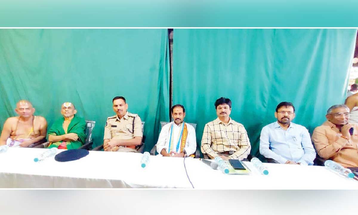 MLA assures to take precautions during Mukkoti Ekadasi