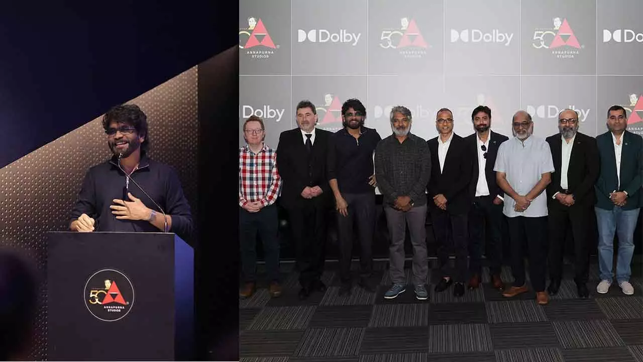 SS Rajamouli Unveils India’s First Dolby Certified Postproduction Facility for Cinema & Home at Annapurna Studios