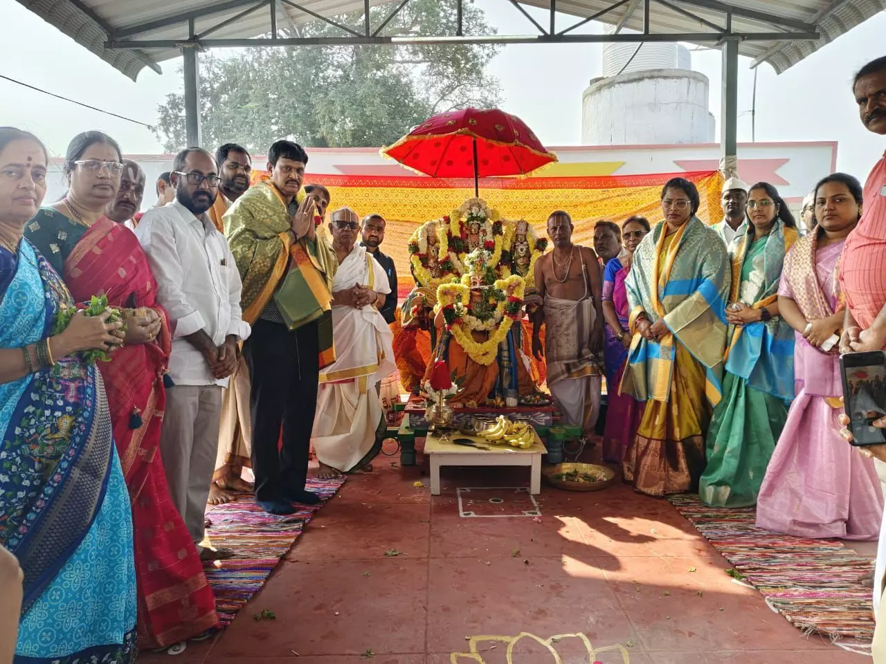 Devotees flock to temples in Nagar Kurnool district on Vaikunta Ekadashi