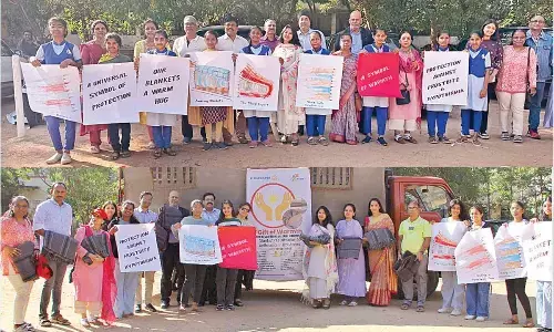 Rotary Club launches blanket distribution drive for tribal families